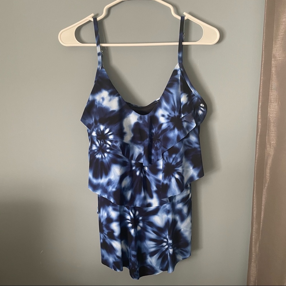 Tie Dye Tankini Top